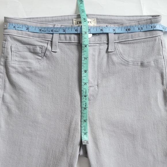 L'agence Margot High Rise Skinny Jeans 26 Gray - Picture 8 of 14